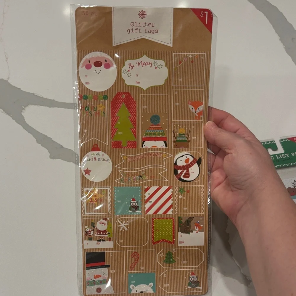 Holiday/ Christmas 4 Piece Stationary Set.. NWT